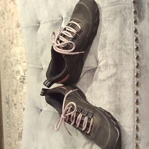 Hotter Stability Lace-Up Shoes | Black & Light Purple | Size 7 | NWOT